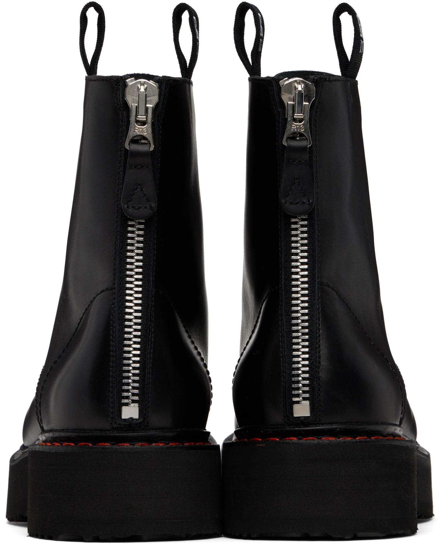 Oblačila R13 R13 Single Stack Boots Črna | R13WS025-S001A, 1