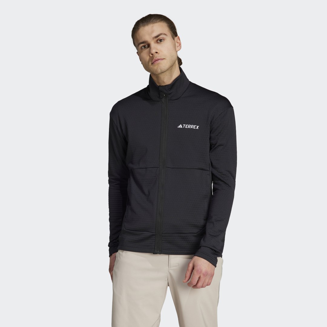 Jakna adidas Performance Terrex Multi Light Fleece Full-Zip Jacket Črna | IB1818, 1