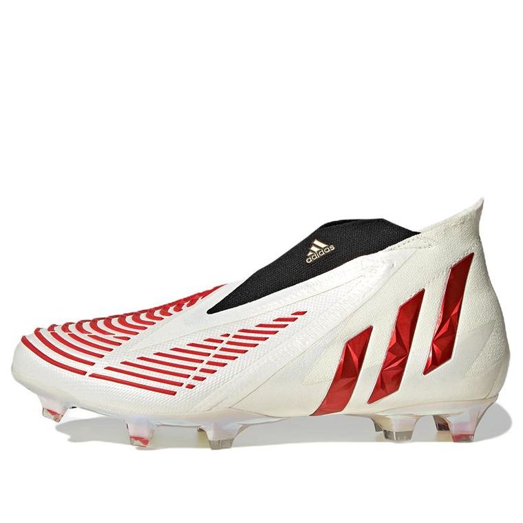 Superge in čevlji adidas Performance adidas Predator Edge+ FG 'Off White Vivid Red' Bela | GV7384