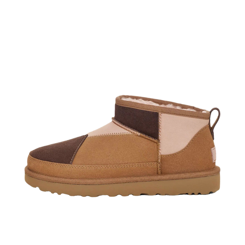 Superge in čevlji UGG Classic Ultra Mini Boot Reimagined Chestnut Multi (Women's) Rjava | 1167174-CHMU