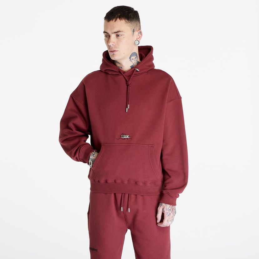 Pulover Footshop Everyday Hoodie Bordo | FTSHP_271