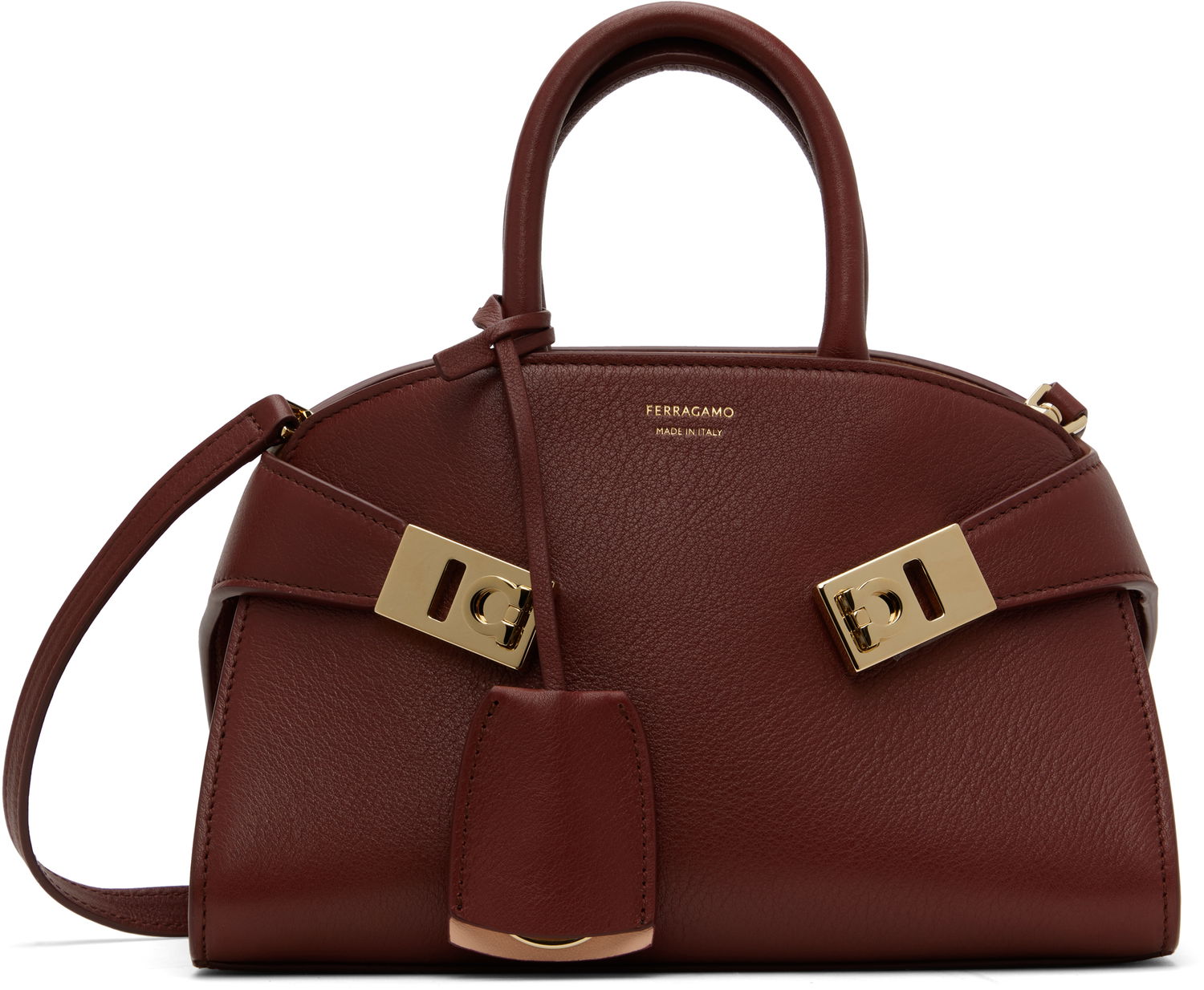 Torbica FERRAGAMO Ferragamo Hug XS Top Handle Bag Bordo | 784118, 0