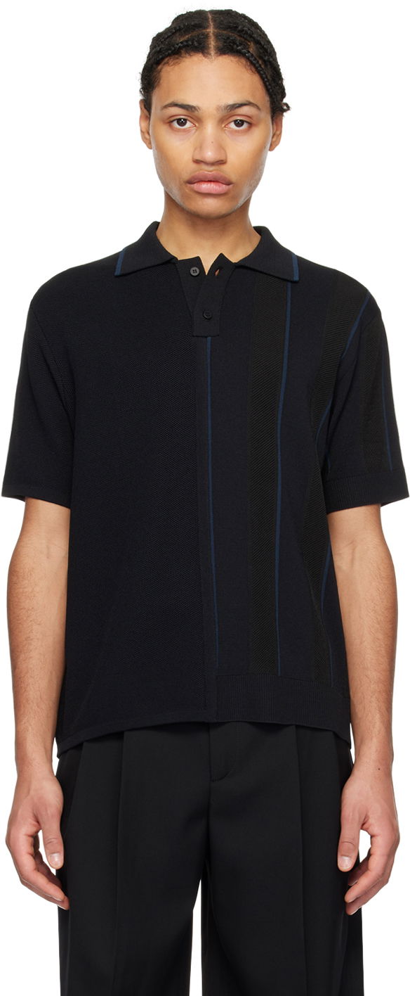 Polo majica Jacquemus Les Sculptures 'Le polo Juego' Polo Tee Črna | 24E245KN417-2361