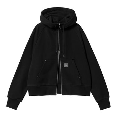 Pulover Carhartt WIP Hooded Eldon Jacket Črna | I034374_8, 2