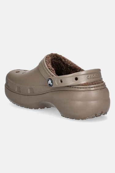 Superge in čevlji Crocs Platform Lined Clogs Bež | 207938-195, 3