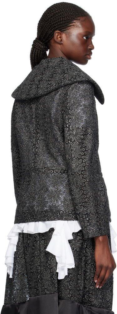 Jakna Comme des Garçons Comme des Garçons Floral Jacket Črna | RM-J022-051, 2