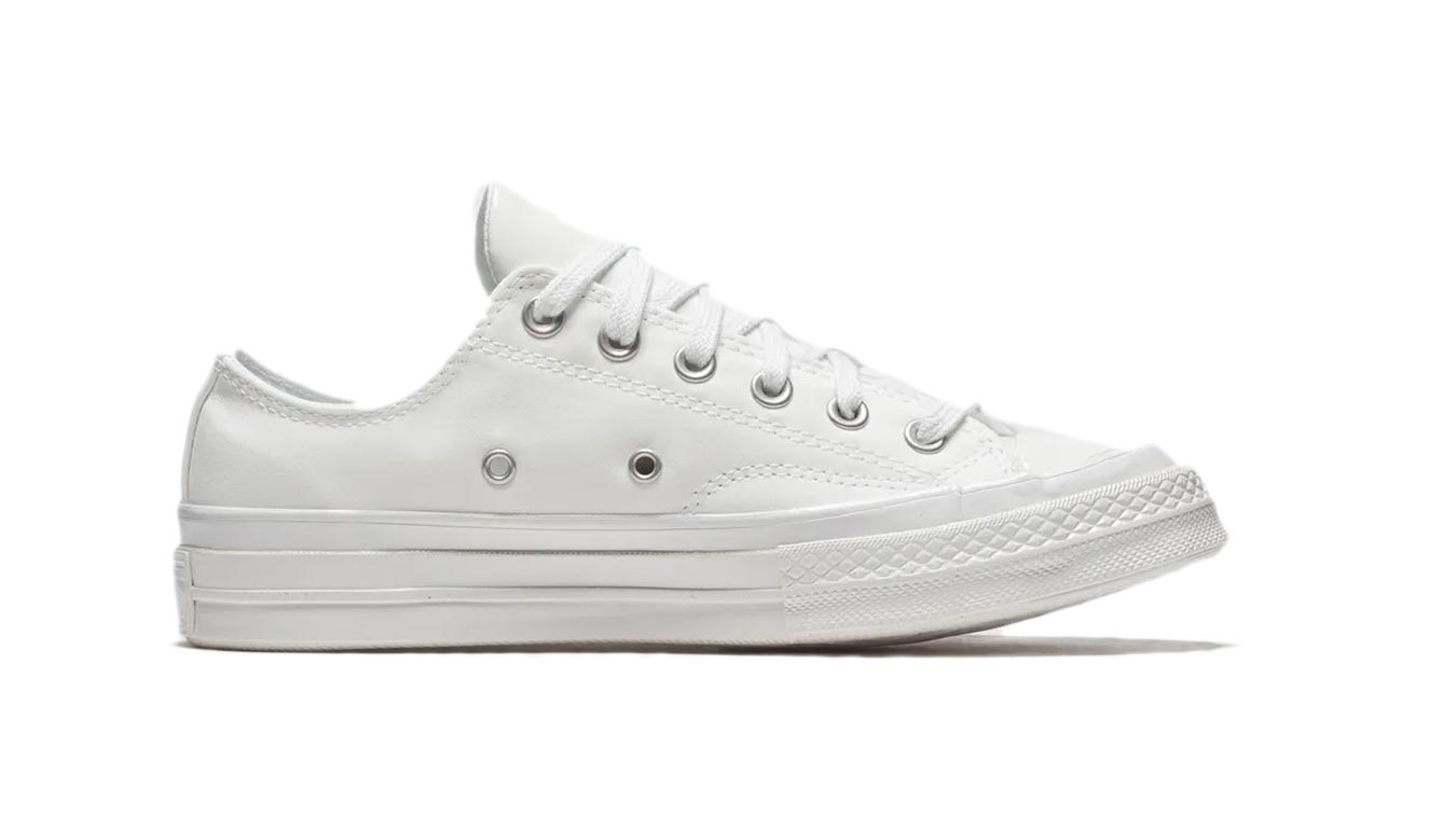 Superge in čevlji Converse Chuck 70 Patent Pop Lo Top Bela | 571630C, 1