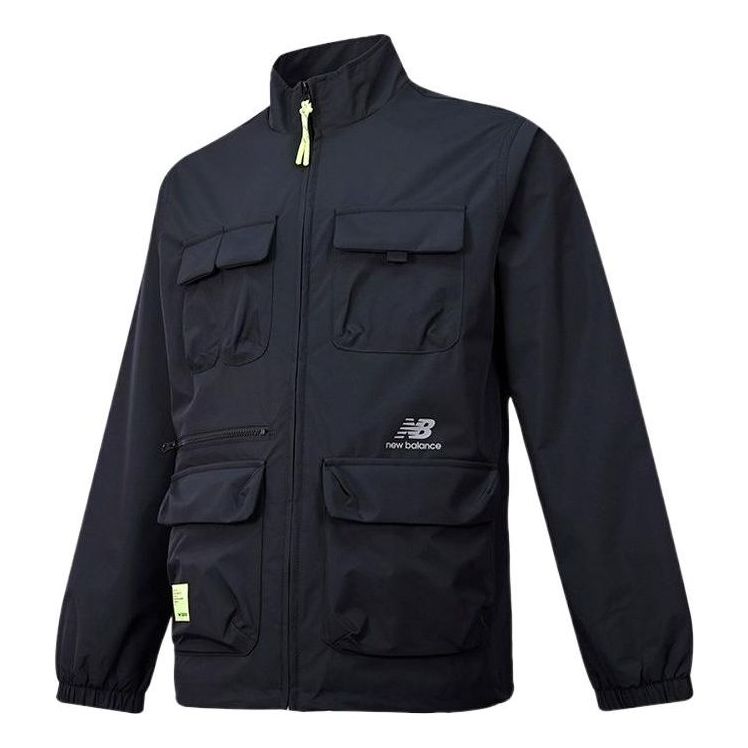 Vetrovka New Balance Multi Pocket Jacket Črna | AMJ21368-BK