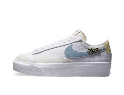 Superge in čevlji Nike Blazer Low Platform Next Nature W Bela | DJ6376-100