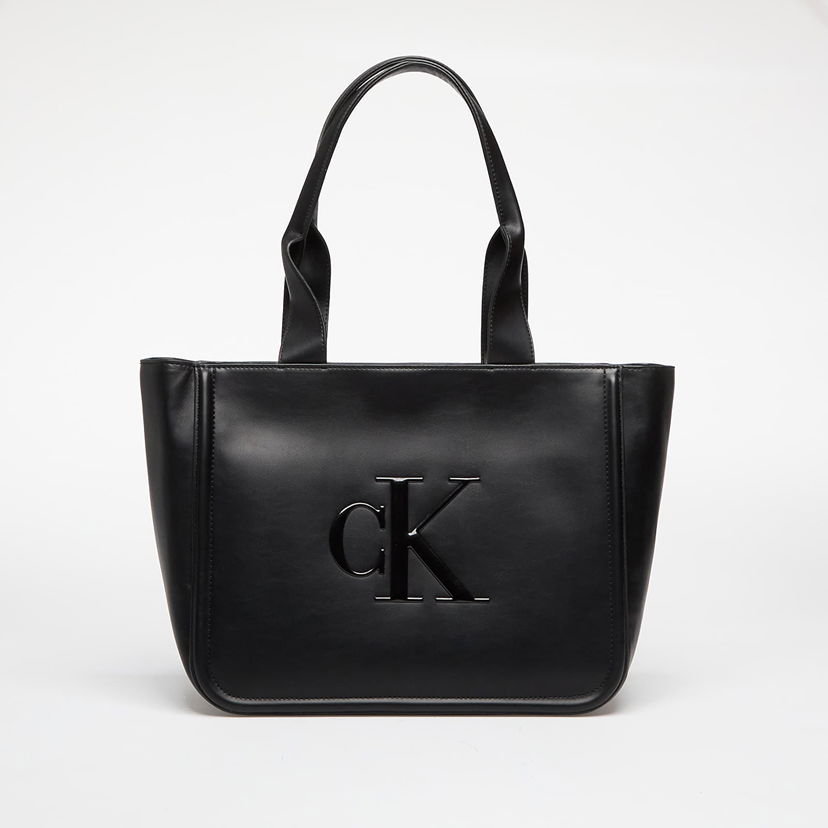 Torba za čez ramo CALVIN KLEIN Bold Medium Tote Black Črna | LV04F3218G UB1