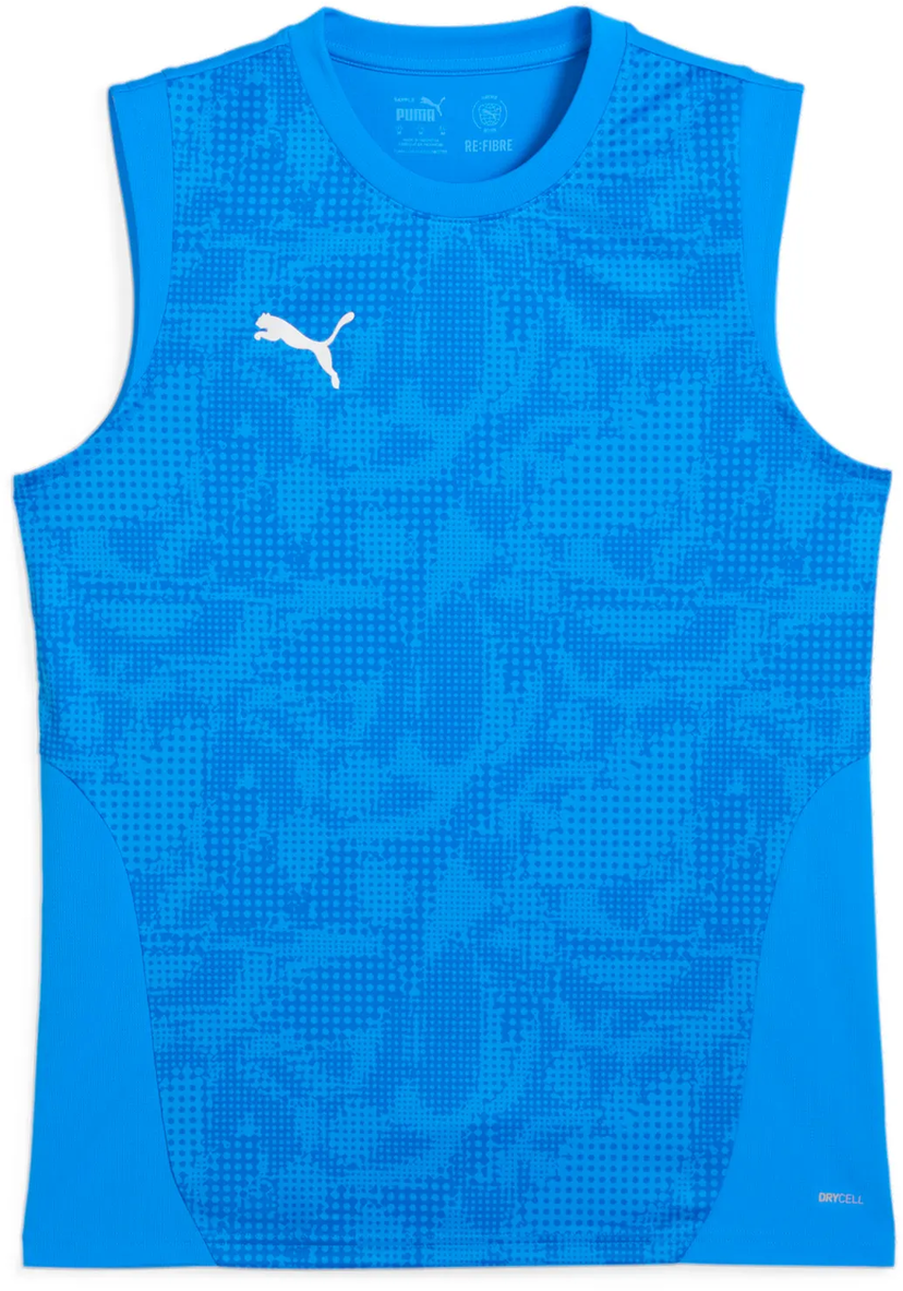 Majica brez rokavov Puma Puma TeamCUP Training Sleeveless Jersey Modra | 659168-02