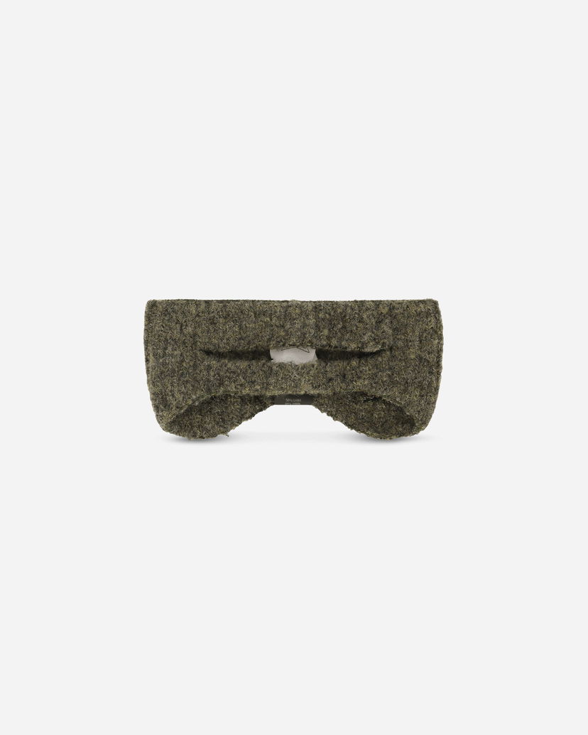 Šala ROA Wool Knit Ear Warmer Zelena | RBUW291YA13 GRN0001