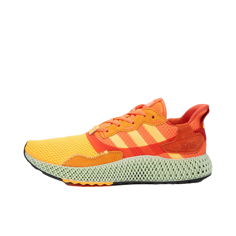 Superge in čevlji adidas Originals SNS x ZX 4000 4D "20th Anniversary Day" Oranžna | FV5524