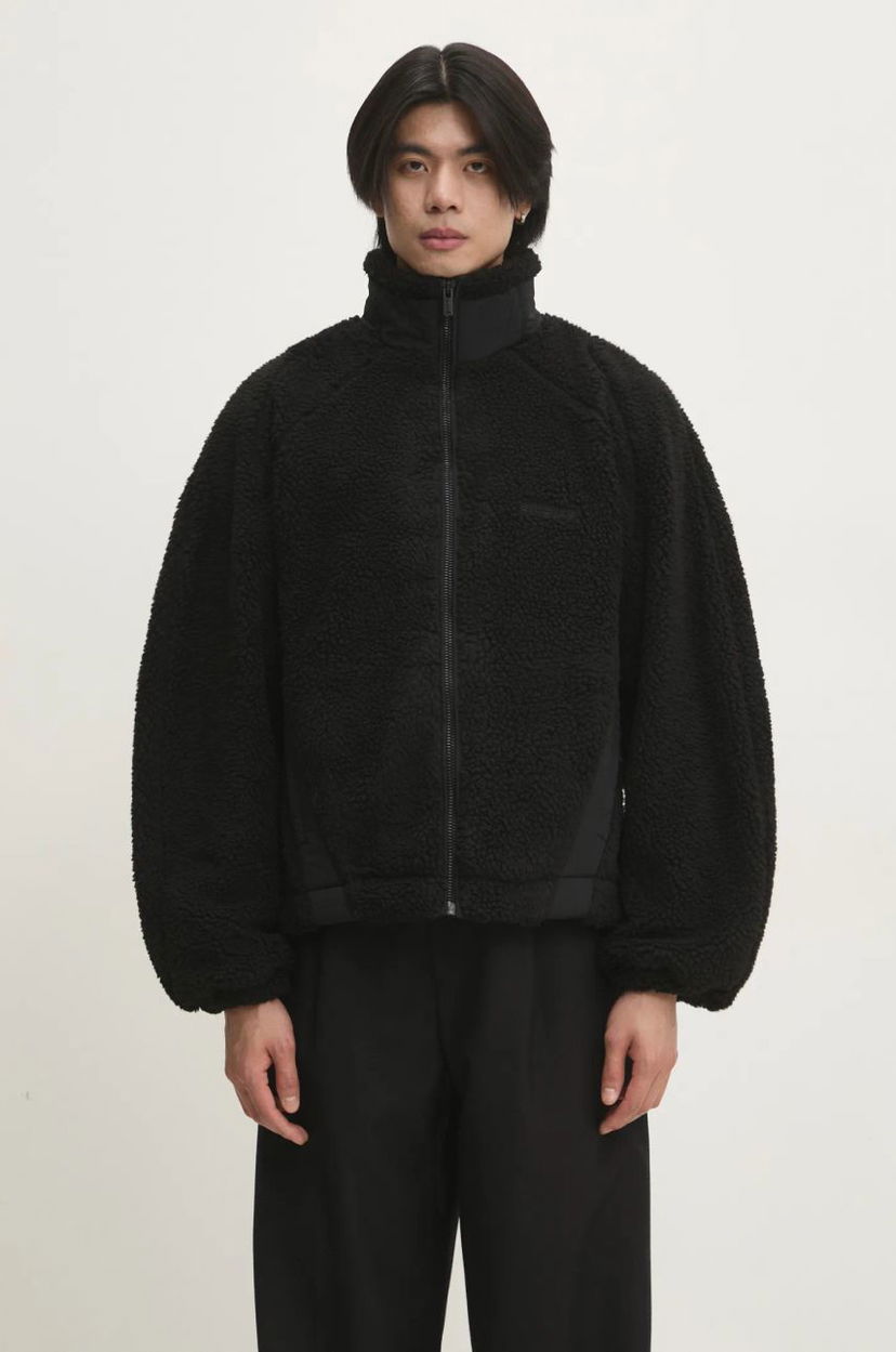 Jakna Han Kjøbenhavn Han Kjøbenhavn Oversize Fleece Jacket Črna | U.134141