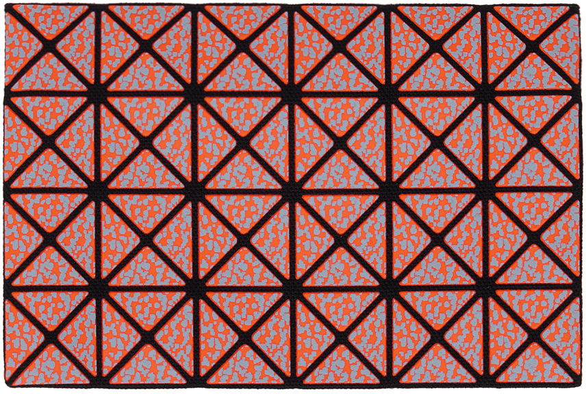 Denarnica BAO BAO ISSEY MIYAKE Geometric Pattern Card Holder Oranžna | BB47AG324, 0