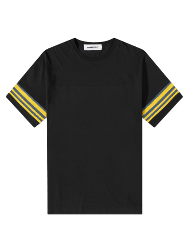 Majica Ambush Striped Rib Tee Mornarica | BMAA053F22JER0014401