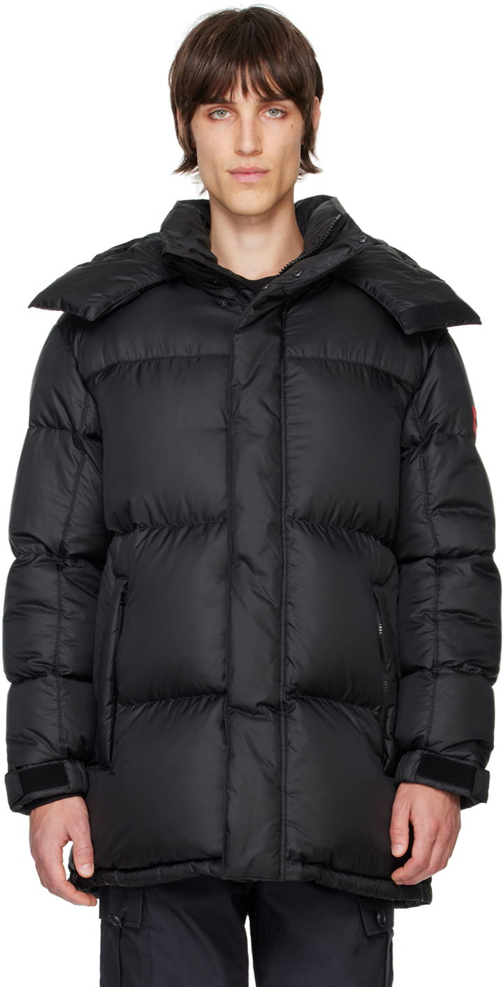 Puhovka BOSS Water-Repellent Down Jacket Črna | 50495811