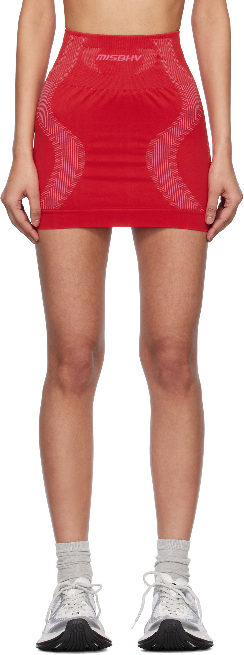 Krila MISBHV MISBHV Sport Miniskirt Rdeča | 250EX502