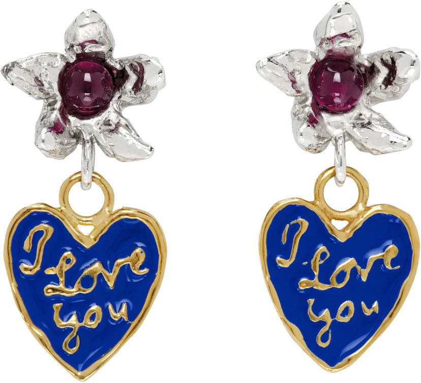 Uhani Chopova Lowena Chopova Lowena Lovers Drop Earrings Večbarvna | 6569