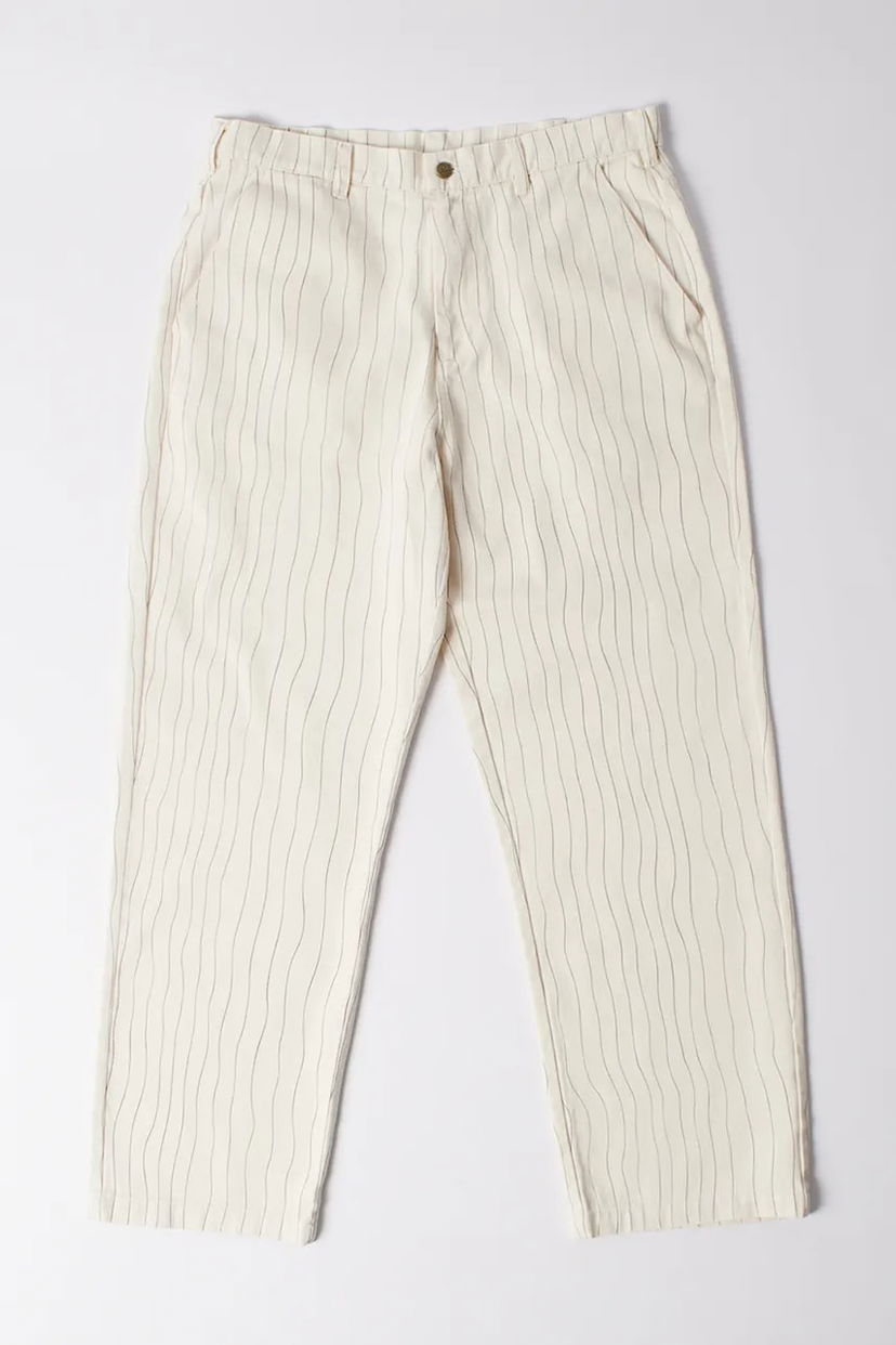 Hlače By Parra Parra Meandering Chino Pants Bela | 54247