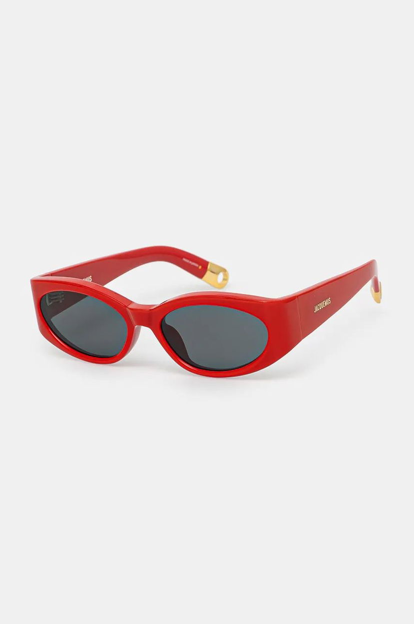 Sončna očala Jacquemus OVALO Sunglasses Rdeča | JAC4C8SUN