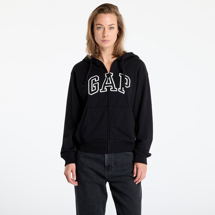 Pulover GAP Logo Hoodie Črna | 727433-04
