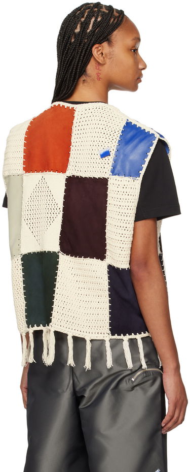Telovnik ADER ERROR Patchwork Crochet Vest Večbarvna | BN01SSKT0201IV, 2