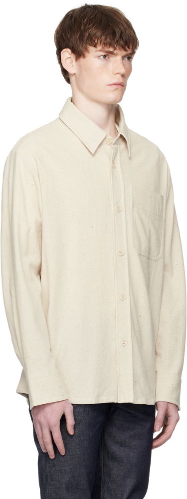 Srajce A.P.C. A.P.C. Basile Overshirt Bež | COGEV-H02709, 1