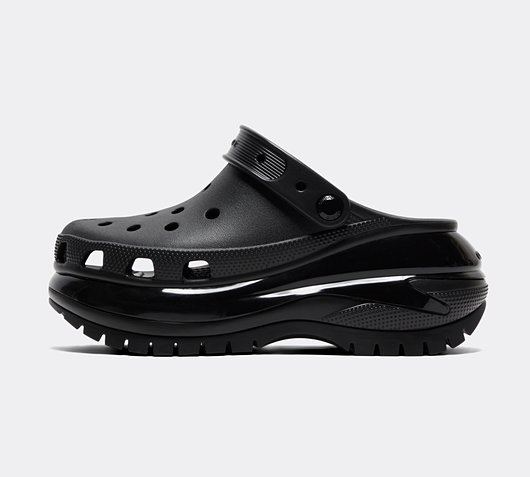 Superge in čevlji Crocs Classic Mega Crush Clog W Črna | 207988-001, 0