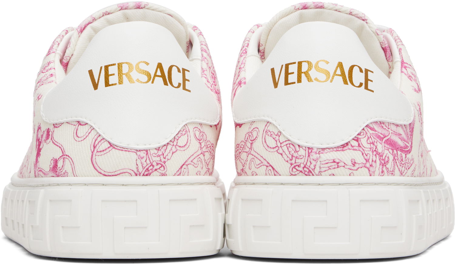 Oblačila Versace Versace Underwater Barocco Greca Bela | 1013568_1A15483, 1