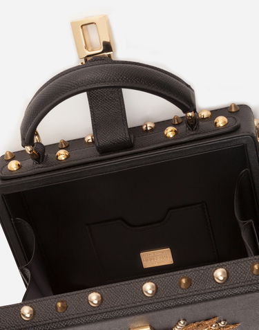 Torbica Dolce & Gabbana Dolce & Gabbana Dolce Box Bag With Patch Heart Črna | BB5970AS11680999, 3