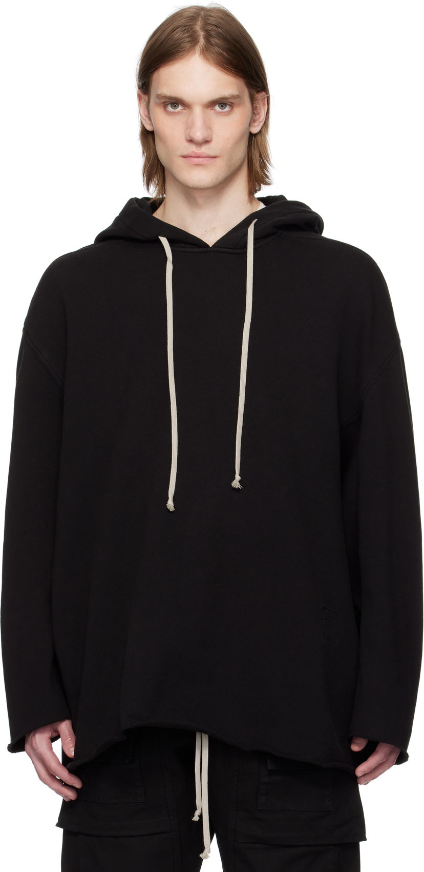 Pulover Rick Owens Rick Owens DRKSHDW Peter Hollywood Hoodie Črna | DU01E3280 FP