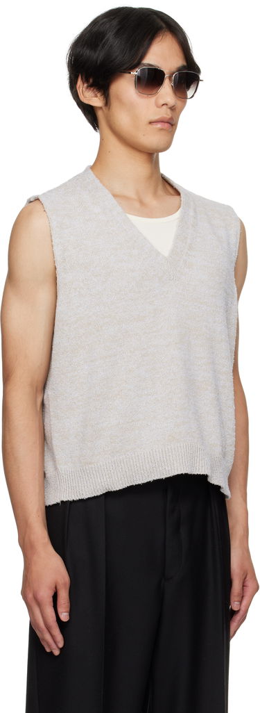 Telovnik Maison Margiela Maison Margiela Knit Vest Bež | S50FB0115 M13152, 1