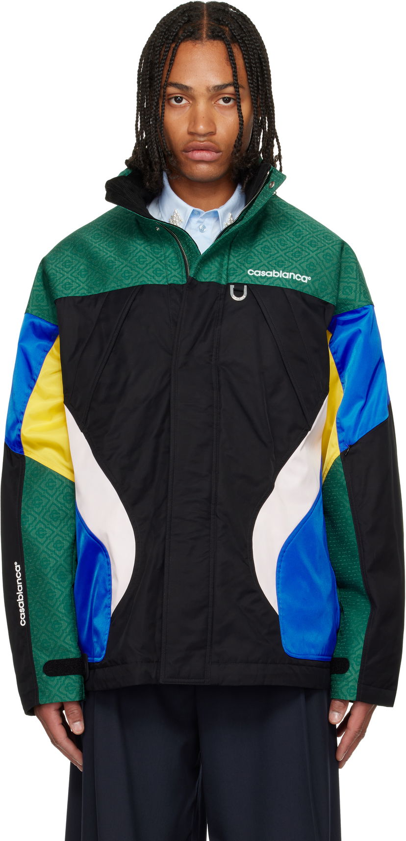 Parka Casablanca Ripstop Montagne Parka Večbarvna | MPF25-OT-188-01