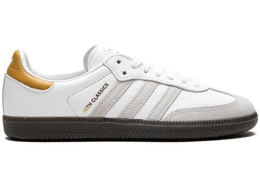 Superge in čevlji adidas Originals Kith Classics x Samba OG White Mango Bela | IE4800, 0