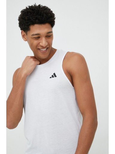 Majica brez rokavov adidas Performance Training Essentials Top Bela | IC6947