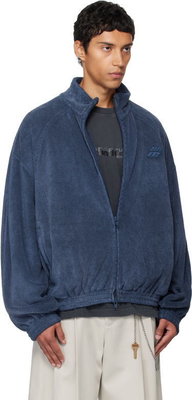 Jakna Alexander Wang Alexander Wang Relaxed Track Jacket Modra | 6CC3252062, 1