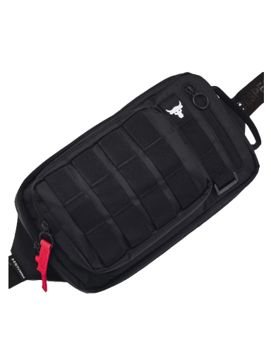 Torbice za okoli pasu Under Armour Project Rock Waist Bag Črna | 1376457-001