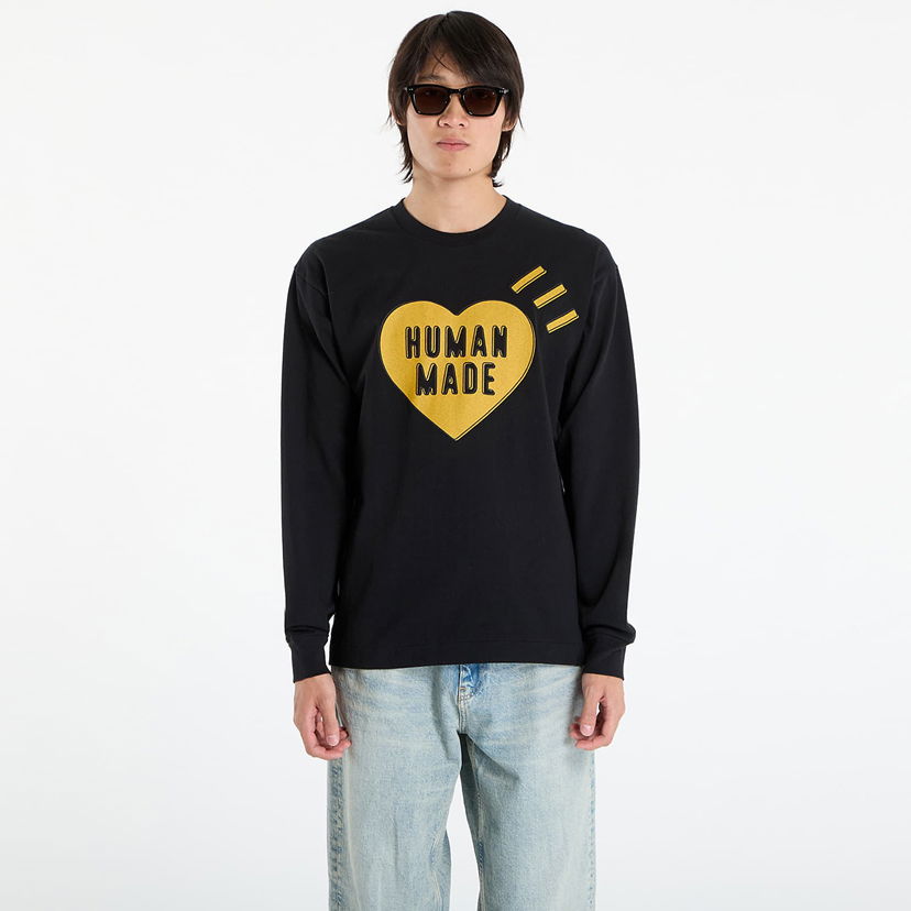 Majica Human Made HUMAN MADE Graphic Long Sleeve T-Shirt Črna | HM30CS044BK