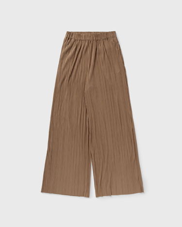 Hlače Samsoe Samsoe Samsøe & Samsøe UMA Pleated Wide-Leg Trousers, Size L Rjava | F21200187-LEAD-GRAY, 0