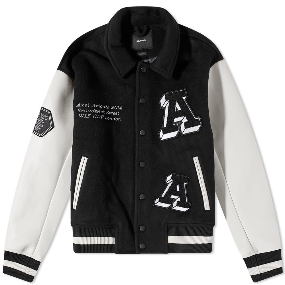 Jakna AXEL ARIGATO Illusion Varsity Jacket Črna | A0543001, 0