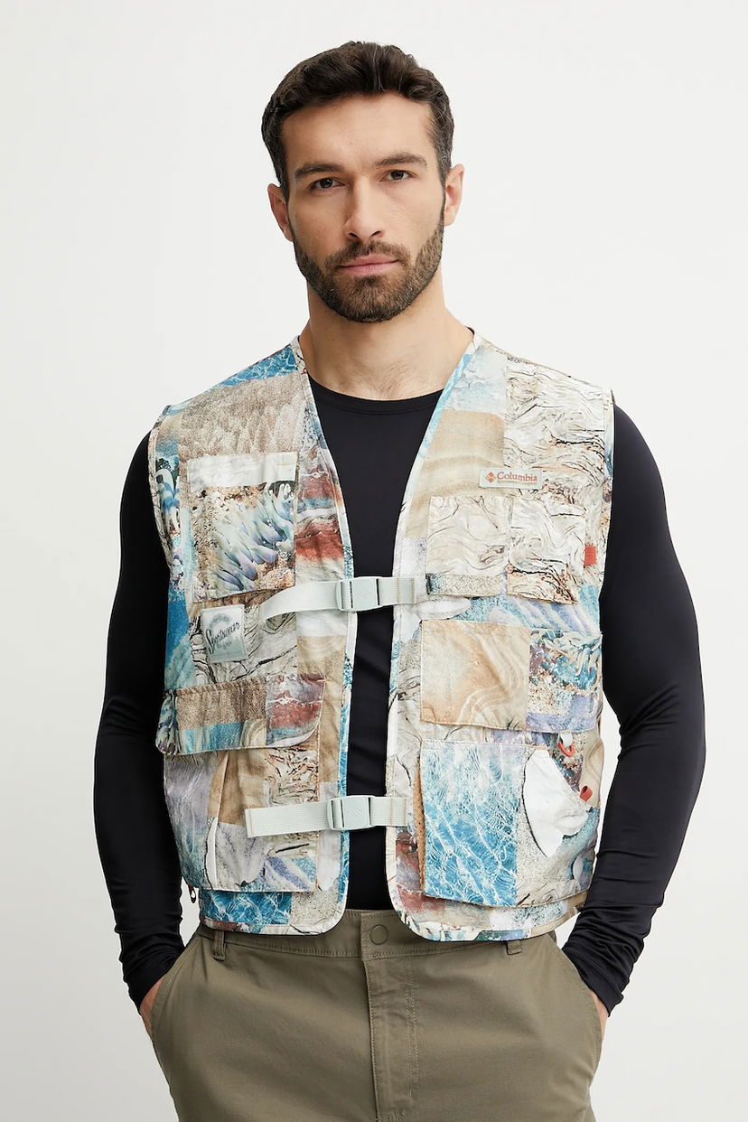 Telovnik Columbia Cove Beach Patterned Multi-Pocket Vest Večbarvna | 2126461