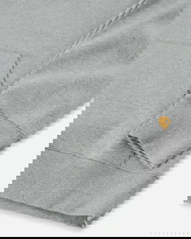 Pulover Carhartt WIP Chase Hooded Siva | I026384 00MXX, 9