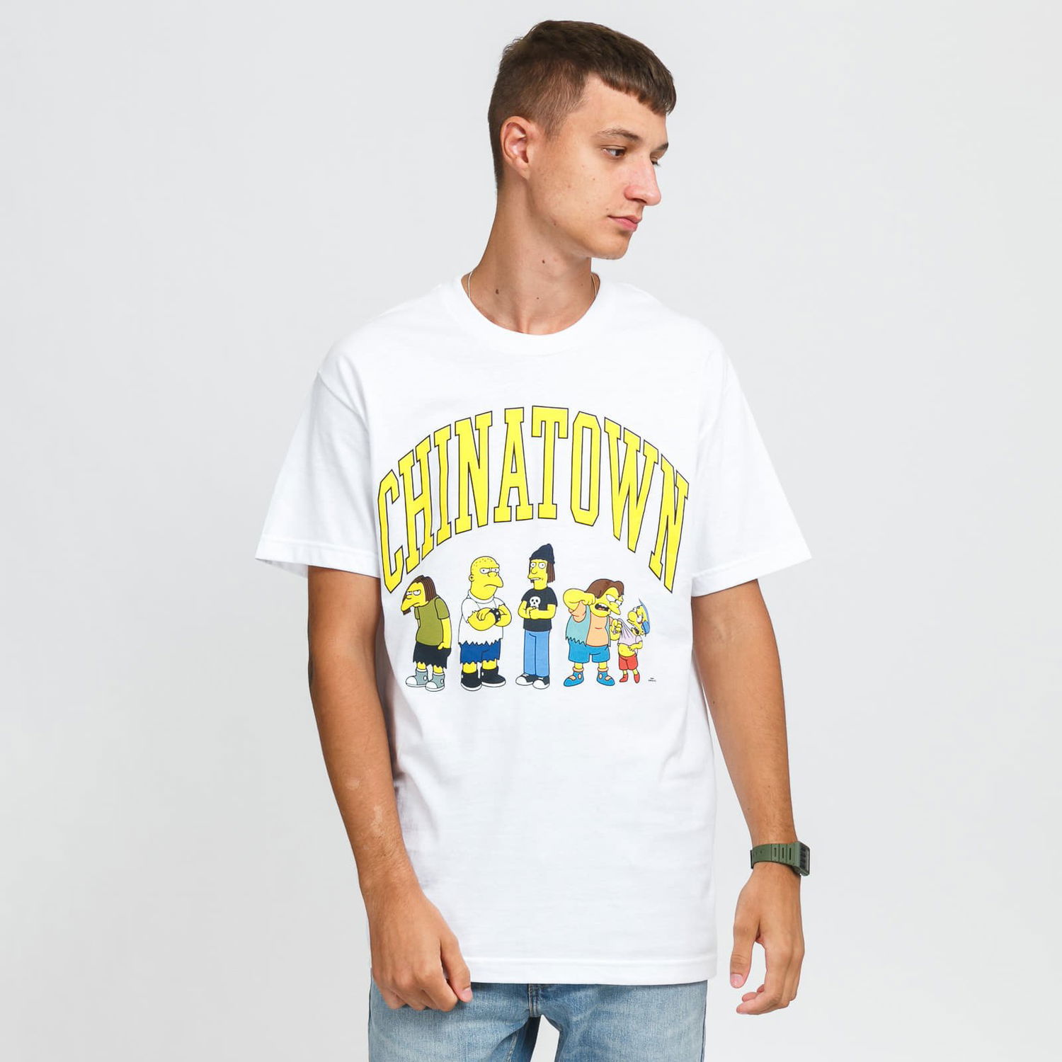 Majica MARKET The Simpsons Ha Ha Arc Tee Bela | CTM1990350 / 1201, 0