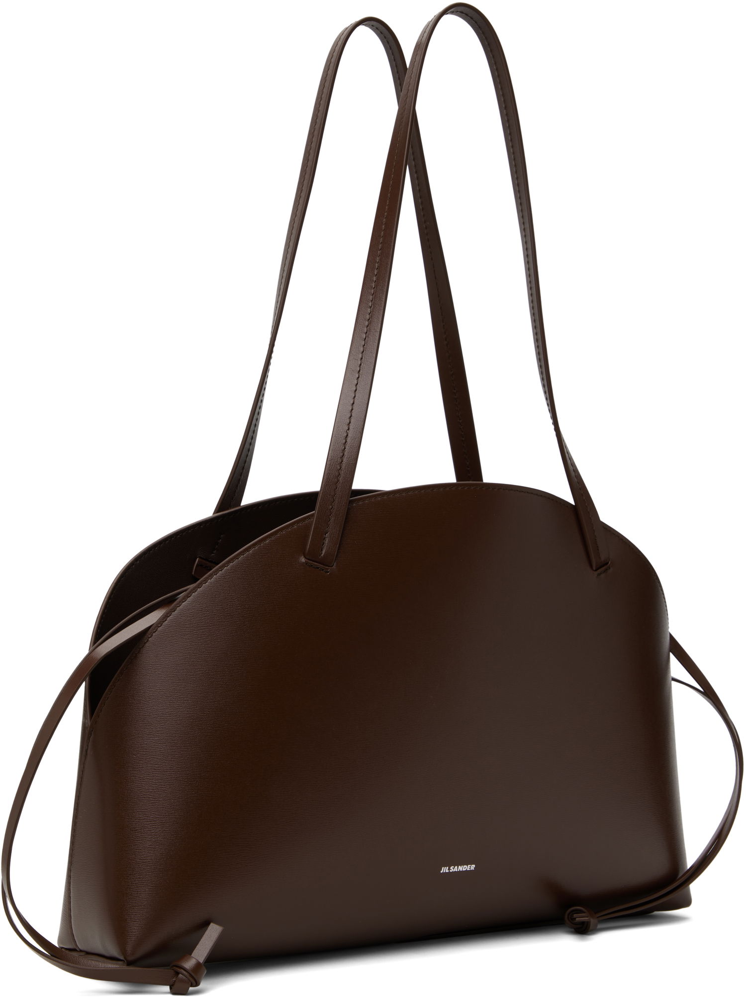 Torbica Jil Sander Jil Sander Curve Medium Shoulder Bag Rjava | J07ZH0054_P7101, 1