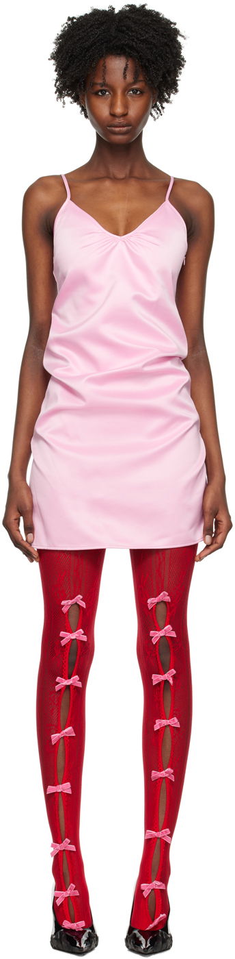 Obleke We11done Slip Minidress Roza | WD-OP1-23-124-W-PK, 0