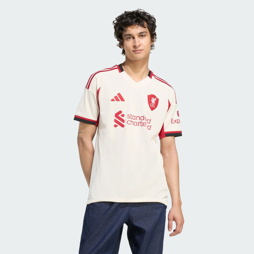 Dres adidas Performance Liverpool FC 25/26 Away Jersey Bež | JV6487