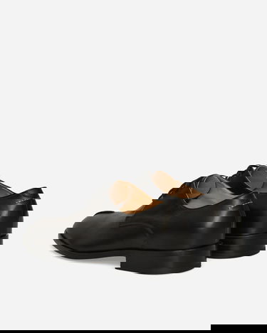 Modni dodatki Maison Margiela Derby Leather Shoes Črna | SH1WQ0003 T8013, 4