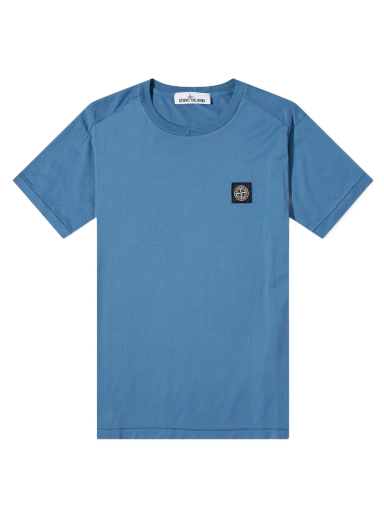 Majica Stone Island Patch Tee Modra | 761524113-V0046