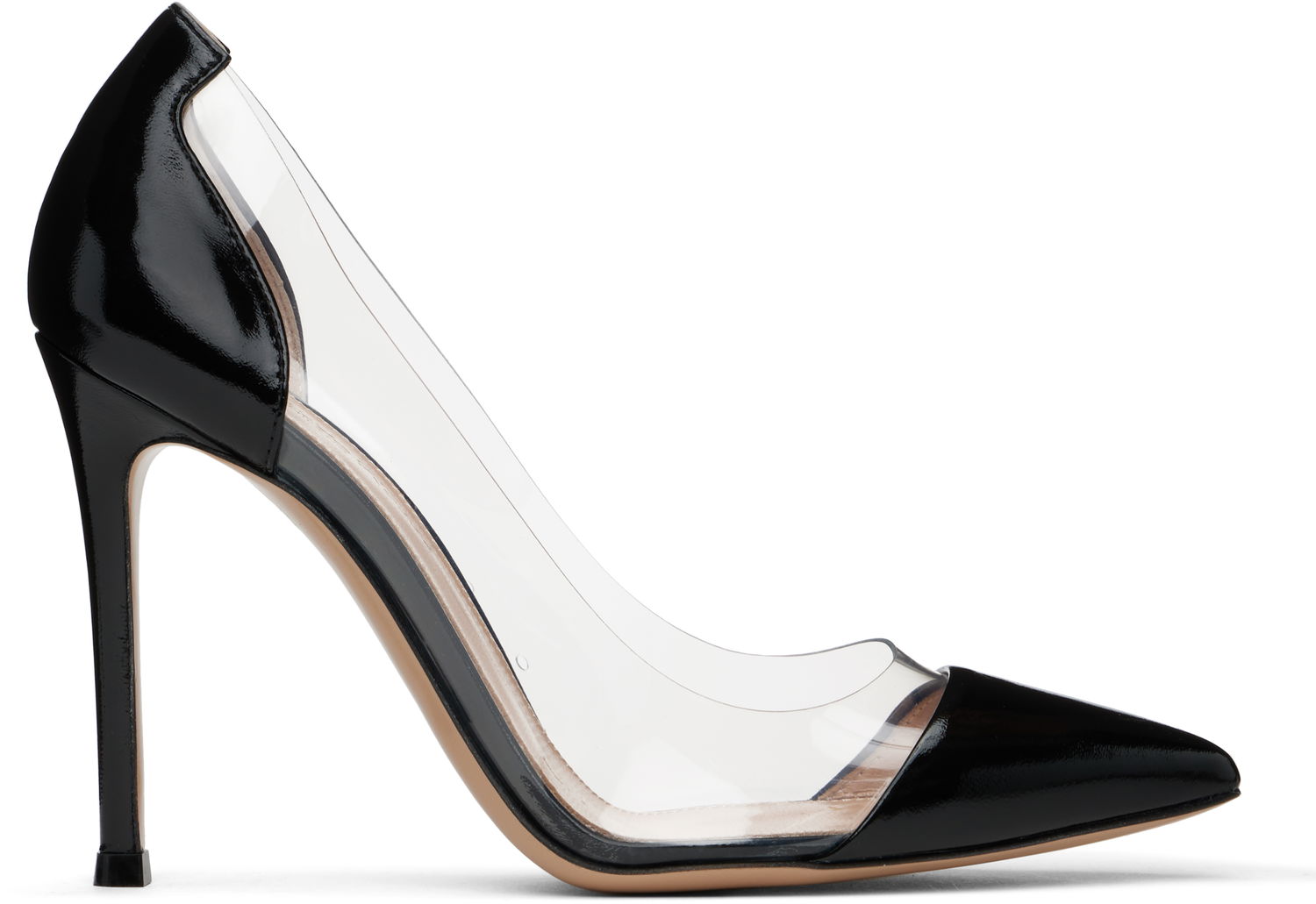 Superge in čevlji Gianvito Rossi Plexi 85 Pumps Črna | G20140-15RIC-NUG, 0